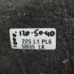 Oriģinālā Mercedes Benz W205 sedana bagāžnieka sānu apdare kreisā A2056900825