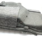Oriģinālā Mercedes Benz W205 sedana bagāžnieka sānu apdare labajā pusē A2056902625