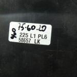Oriģinālais BMW 5. sērijas F10 F18 bampera kronšteins aizmugurējais kreisais 51127184767 7184767