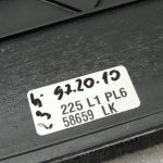 Oriģinālais BMW 5. sērijas F10 F11 centrālās konsoles kreisais vāks 9171567 Black