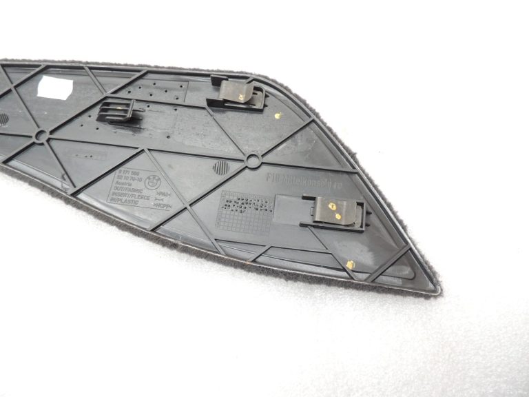 Oriģinālais BMW 5. sērijas F10 F11 centrālās konsoles pārsegs pa labi 9171568 Black