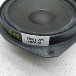 Opel Zafira B Origina durvju skaļrunis priekšējais labais kreisais 24423552