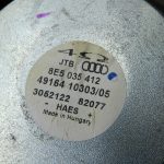 Audi A4 S4 RS4 8E B6 B7 B7 Oriģināls Bose zemfrekvences skaļrunis centrālais bass salons