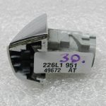 Audi A6 oriģināls vāciņš ārējo durvju rokturis aizmugurējais labais T9 Y9C Ibis balts hroms