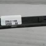 OpelZafira C Oriģinālais dubļu aizsargs Logu līstes Durvju līstes Apdare melna Priekšpuse