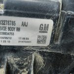 Opel Zafira C oriģinālais aizmugurējais lukturis labajā pusē ārpusē