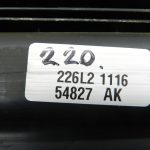 VW Tiguan oriģinālā bagāžnieka apdares vāka kreisā apdare