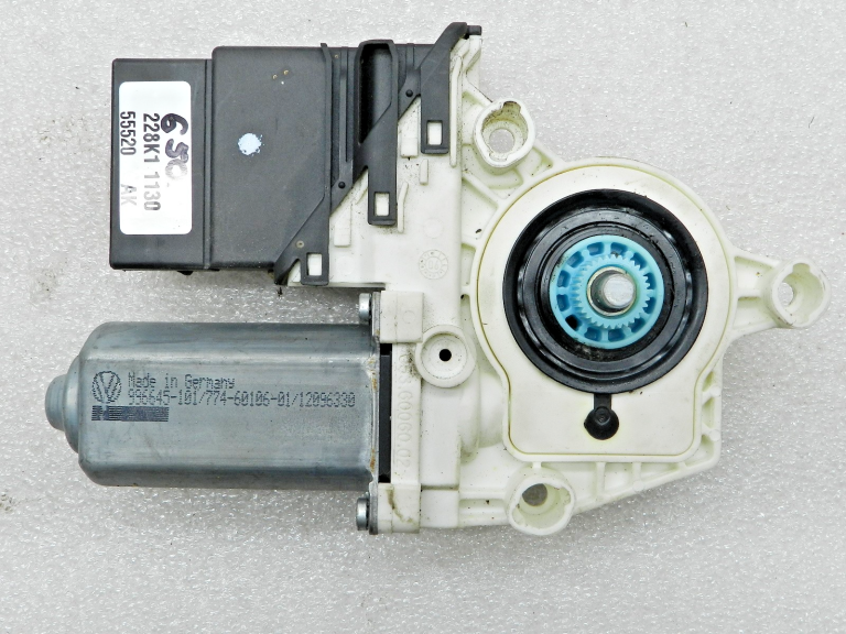 Skoda VW VW oriģināls aizmugurējā kreisā loga motors