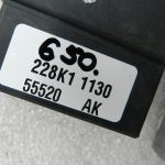 Skoda VW VW oriģināls aizmugurējā kreisā loga motors