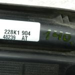 Skoda Roomster oriģinālais režģa bampera panelis kreisais
