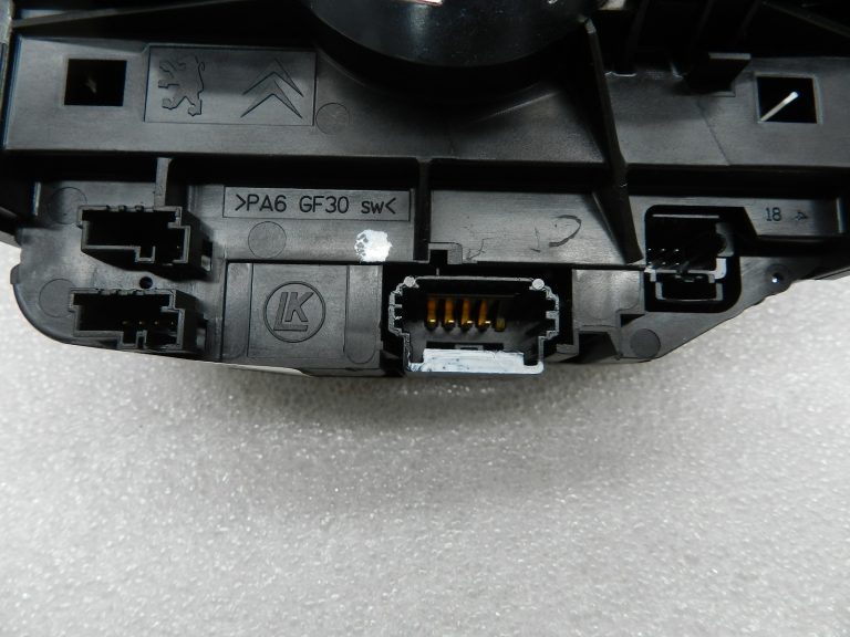 Peugeot 508 oriģināls stūres leņķa sensors gaisa spilvena slīdēšanas gredzens spole atspere