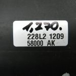 Mercedes E W212 Oriģinālais aktīvās ogles filtrs A2124700659