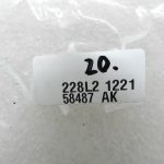 Ford Ranger P375 TKE oriģinālais vējstikla mazgāšanas sprauslu komplekts