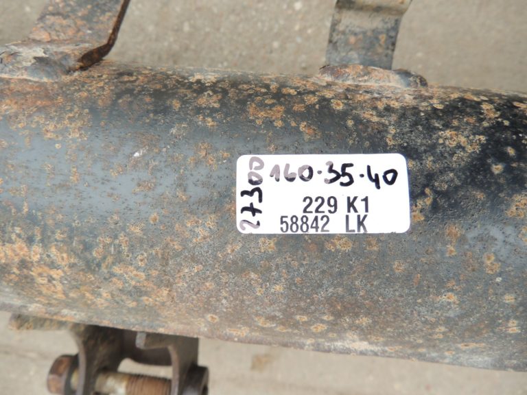 Ford Ranger P375 TKE 2.2TDCi aizmugurējās ass korpuss AB39-4001-BWC