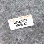 Oriģinālais Opel Antara A statnes labās puses pārsegs, pelēks, titāna krāsā 96859595, 4813651