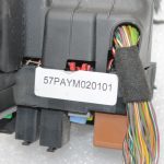Opel Meriva B virsbūves elektroinstalācijas instalācijas drošinātāju bloks vadības bloks 93197115 1282227