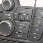 Opel Meriva B CD300 radio vadības bloks 13346041, 13337209, 1781040, 13337078