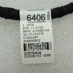Chevrolet Captiva aizmugurējo durvju instalācijas instalācija 20976406