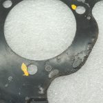Opel Insignia B Aizmugurējā kreisā bremžu diska aizsargplāksne 84145653