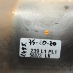 Oriģinālais Toyota Yaris IV XP210 1.5 M15AFKS katalītiskais pārveidotājs Katalizatora pārveidotājs A61
