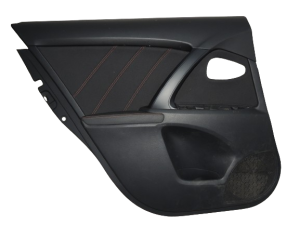 Toyota Avensis T27 durvju panelis FE40 melns aizmugurējais kreisais 6764005C40C1