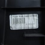 Toyota Avensis T27 durvju panelis FE40 melns aizmugurējais kreisais 6764005C40C1