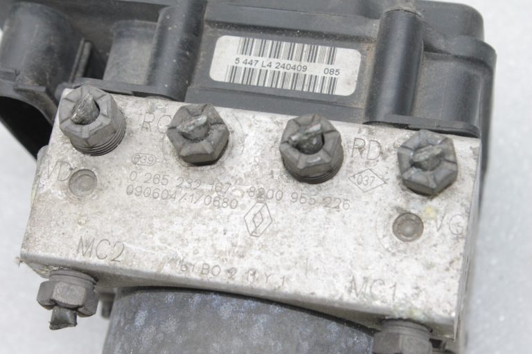 Renault Kangoo KW FW ABS sūknis 7701071043, 8201240013, 0265800498