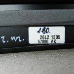 Mercedes E W212 oriģinālais apdares panelis melns aizmugurējais kreisais