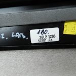 Mercedes E W212 oriģināls apdares panelis melns aizmugurējais labais
