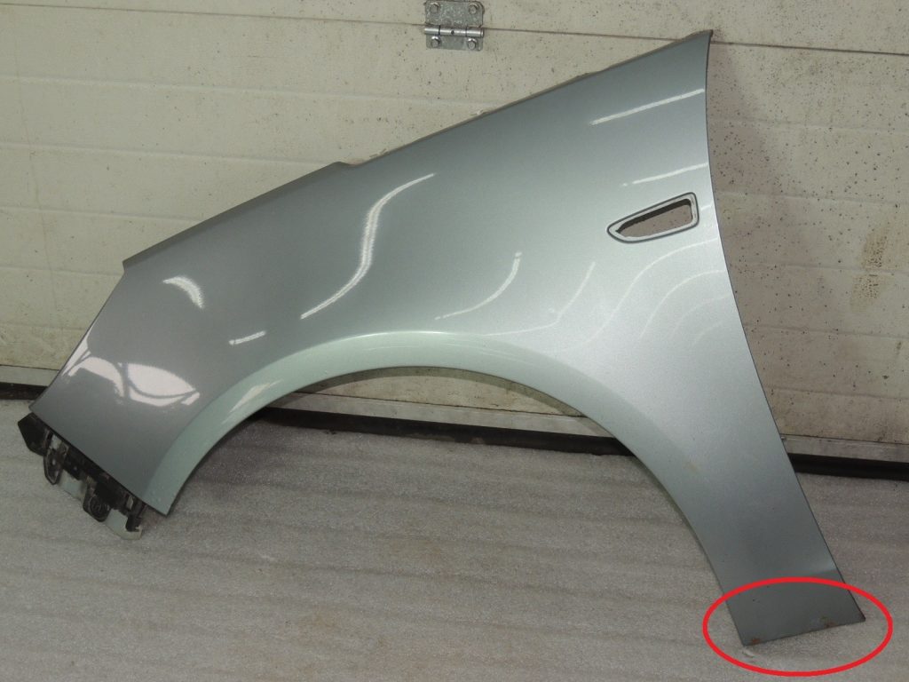 Opel Zafira C priekšējais kreisais dubļusargs GEV 13355187