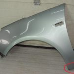 Opel Zafira C priekšējais kreisais dubļusargs GEV 13355187