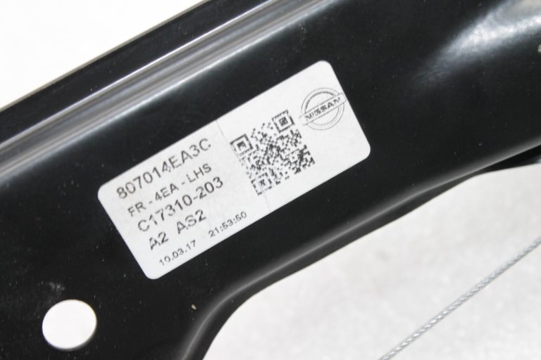 Nissan Qashqai J11 Logu regulators priekšējais kreisais 807014EA3C, 80701 4EA3C