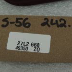 Oriģināls Suzuki Jimny III degvielas uzpildes aizbīdnis ZY8 PRL RED 6595081A02