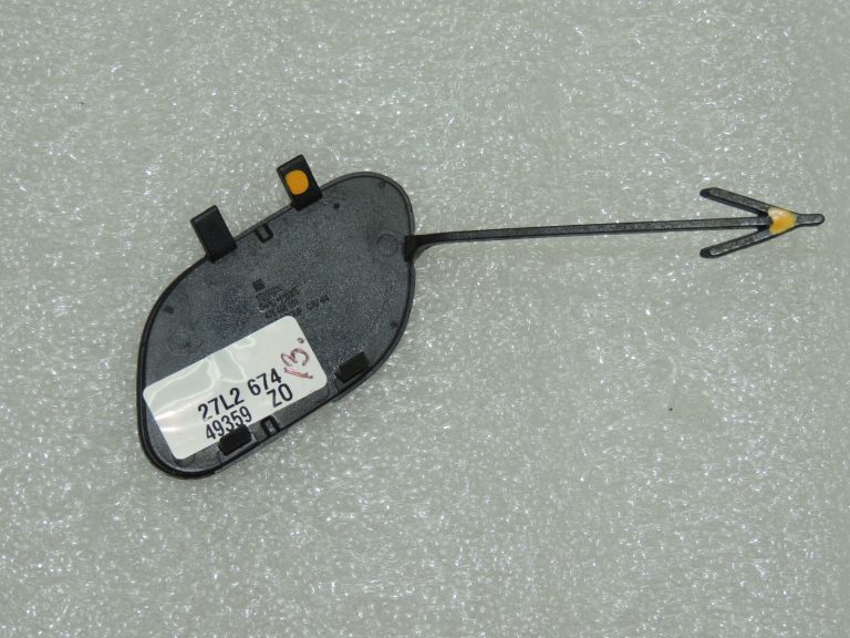 OEM Opel Corsa E priekšējā bampera velkošā acs vāks GF6 gaiši pelēks