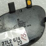 OEM Opel Corsa E priekšējā bampera velkošā acs vāks GF6 gaiši pelēks