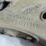 OEM Renault Espace V JFC aizmugurējā tilta ass balsts 555013092R 555019495R