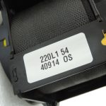 Chevrolet Epica aizmugurējā labā vai kreisā drošības josta melna 96499877