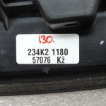 Oriģināls Ford Ranger TKE PX2 durvju vāka apdares līstes aizmugurējā labajā pusē