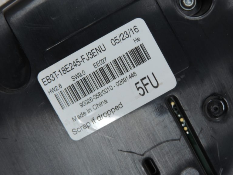 Oriģināls Ford Ranger TKE PX2 gaisa kondicionēšanas vadības panelis EB3T-18E245-FJ3ENU