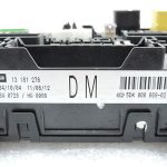 Opel Astra H Aizmugurējā drošinātāju kārba 93182940 DM Atiestatīšana ar kodu