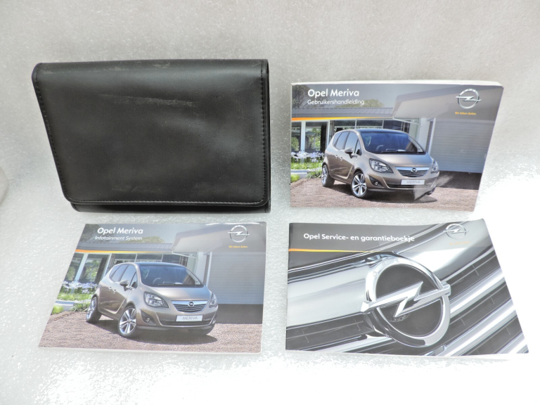Oriģinālais Opel Meriva B Handleiding Handboekset in het Nederlands 09921711