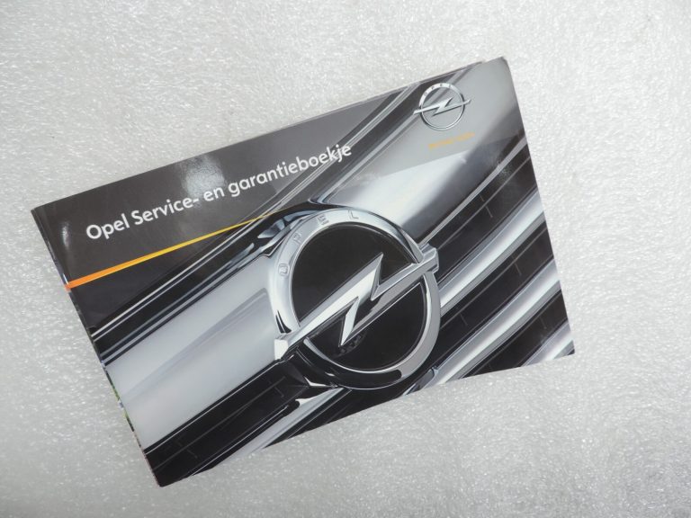 Oriģinālais Opel Meriva B Handleiding Handboekset in het Nederlands 09921711