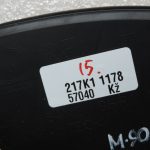 Oriģinālā Mazda 6 GJ aizmugurējo kreiso durvju nodalījuma gumijas paklājiņa ieliktnis apakšdaļā