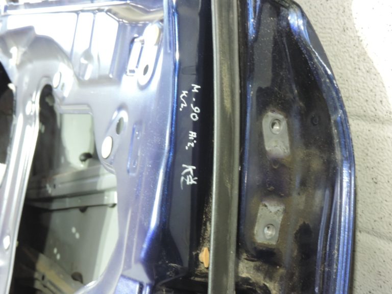 2012 Mazda 6 GJ aizmugurējās kreisās durvis 35J vētraini zils GHY17302XA