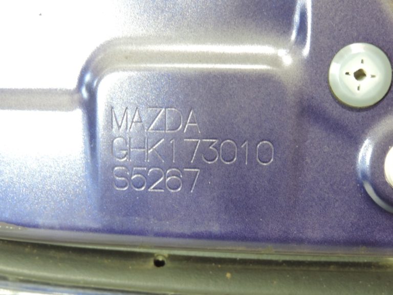 2012 Mazda 6 GJ aizmugurējās kreisās durvis 35J vētraini zils GHY17302XA
