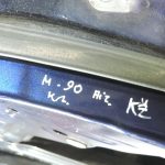 2012 Mazda 6 GJ aizmugurējās kreisās durvis 35J vētraini zils GHY17302XA