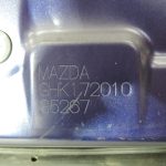 2012 Mazda 6 GJ Aizmugurējās aizmugurējās labās durvis 35J vētraini zila GHY17202XA