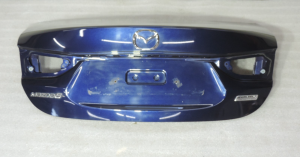 2012 Mazda 6 GJ aizmugurējā bagāžnieka vāks 35J Stormy Blue GHY05261X