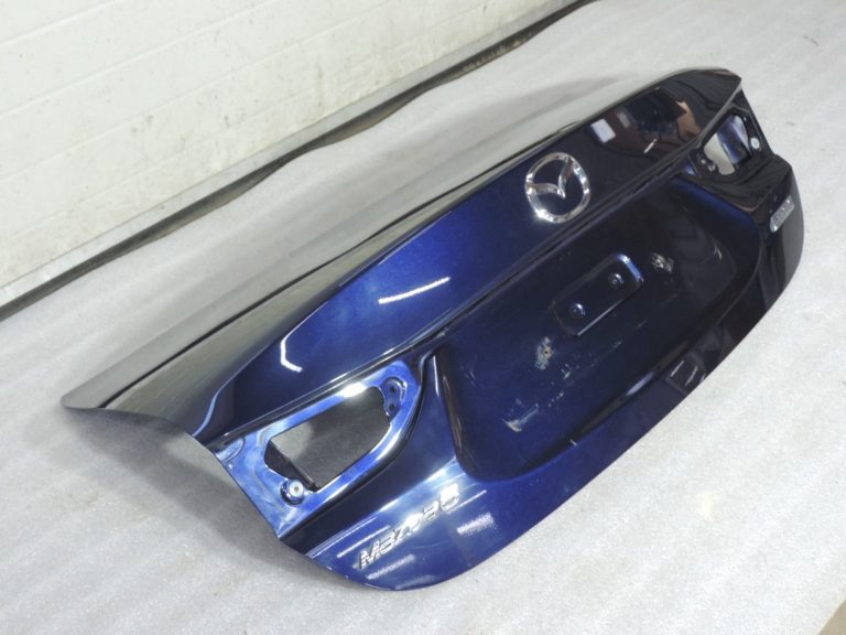 2012 Mazda 6 GJ aizmugurējā bagāžnieka vāks 35J Stormy Blue GHY05261X