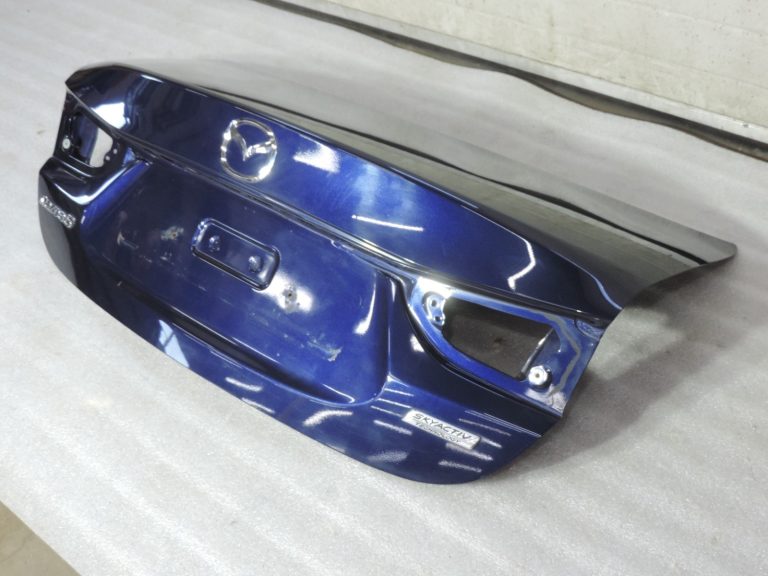 2012 Mazda 6 GJ aizmugurējā bagāžnieka vāks 35J Stormy Blue GHY05261X
